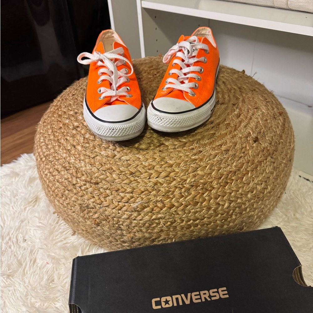 Converse Kids' Bright Orange Sneakers